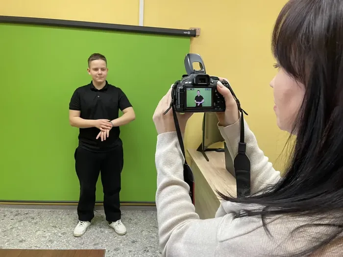 Процесс сьемки