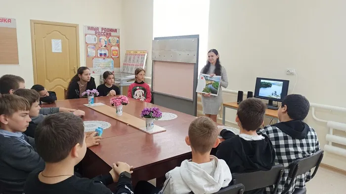 На мероприятии в Малокирсановской библиотеке