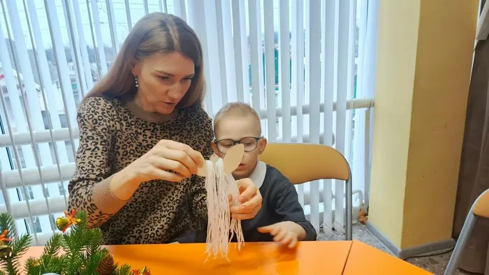 вместе с мамой