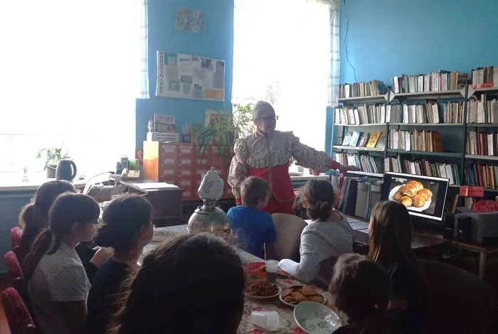 Чайные посиделки в Екатериновской библиотеке