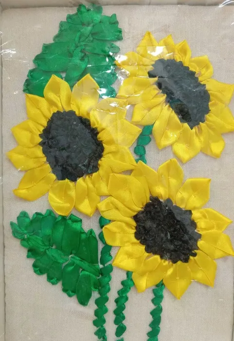 Подсолнухи лентами