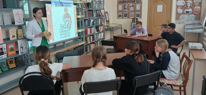 На мероприятии в Малокирсановской библиотеке
