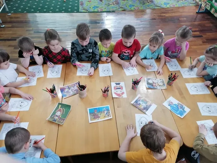 Дети в творческом процессе