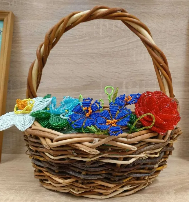 Корзинка из лозы