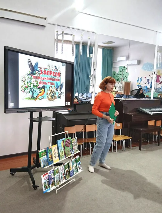 Библиотекарь рассказывает о многообразии птиц