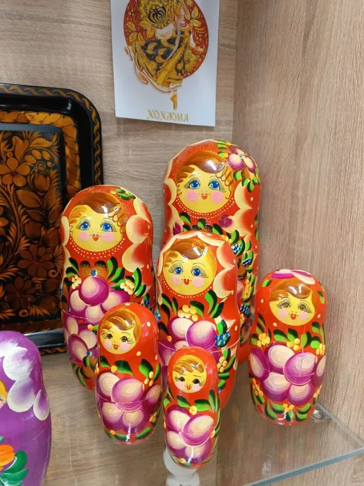 расписанные матрешки