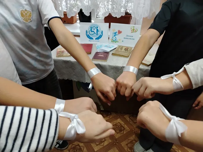 Акция Белая ленточка Алексеевка