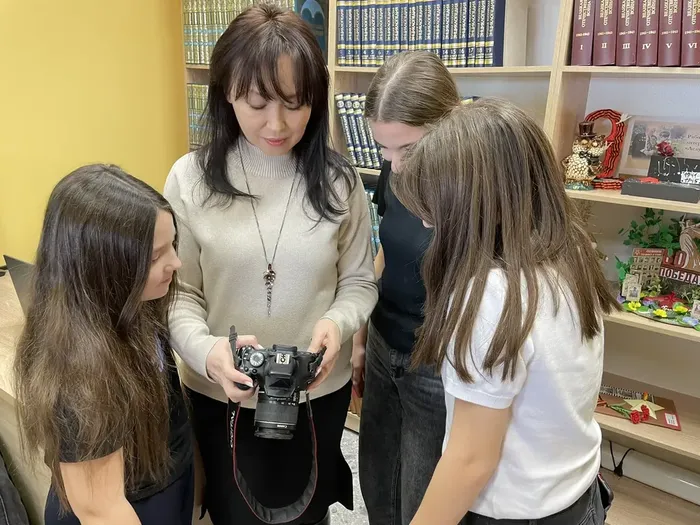 Светлана Владимировна рассказывает о настройках фотоаппарата