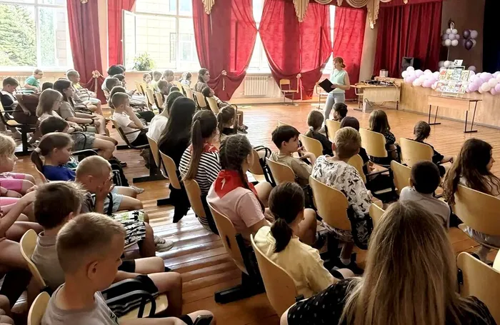 Ребята отвечают на вопросы викторины