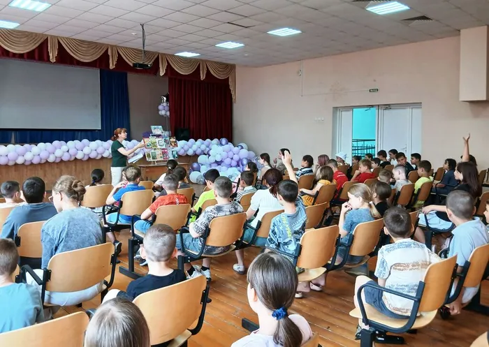 Дети участвуют в викторине