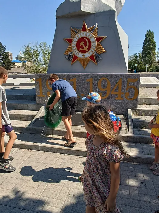 благоустройство Мемориала Славы в селе Григорьевка