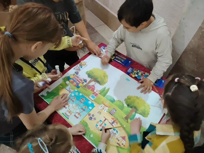 Станция Творческая мастерская в Ряснянской библиотеке