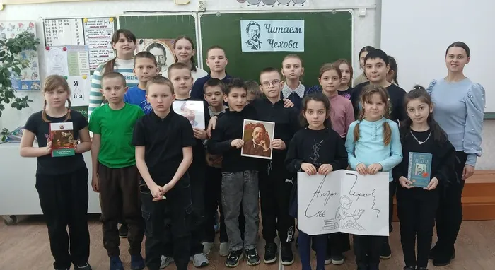 Для учащихся Малокирсановской школы состоялся литературный час
