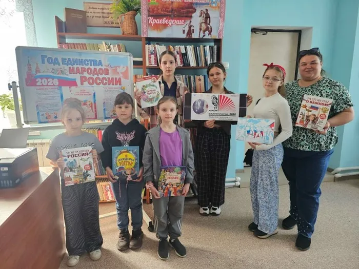 Читатели Большекирсановской библиотеки