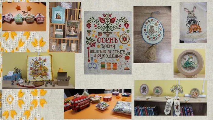 коллаж из работ участников мероприятия