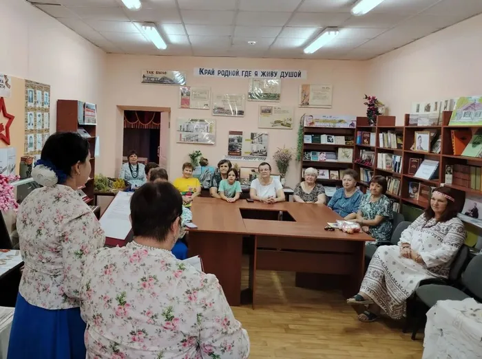 На мероприятии в Ряженской библиотеке