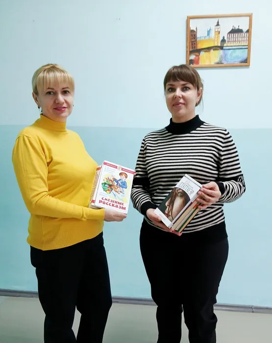 Детские книги в дар библиотеке