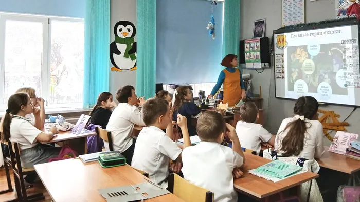 Показ презентации к сказкам Киплинга