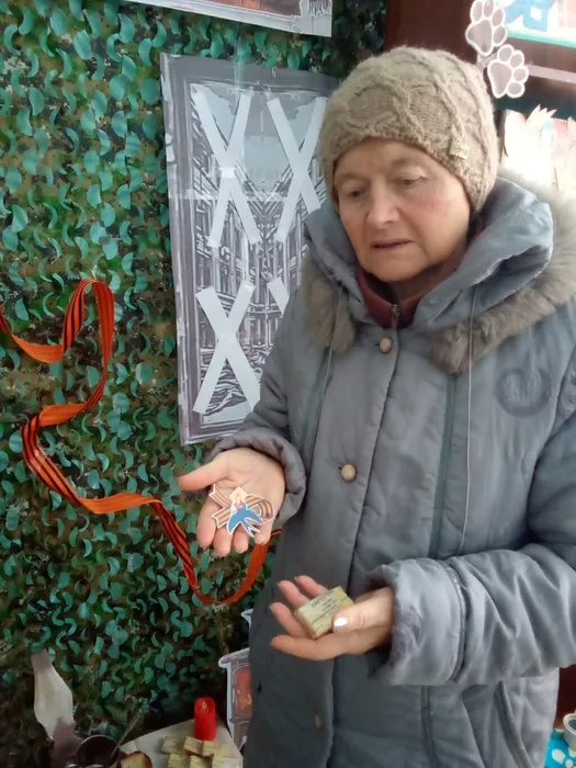 Марфинская библиотека. Участник Акции Блокадная ласточка