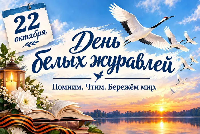 День белых журавлей — Памяти и мира (1)