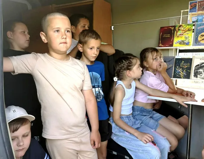 Школьники летнего лагеря