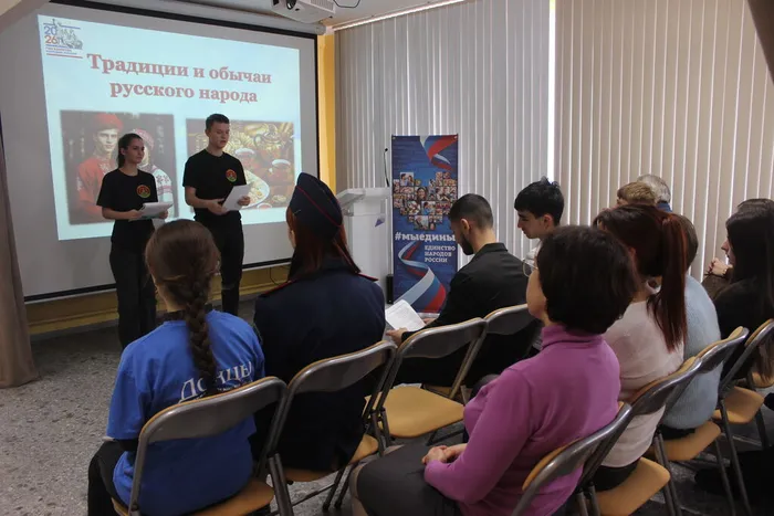 Учащиеся школы рассказывают о русской культуре