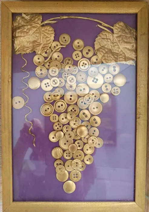 Картина из пуговиц